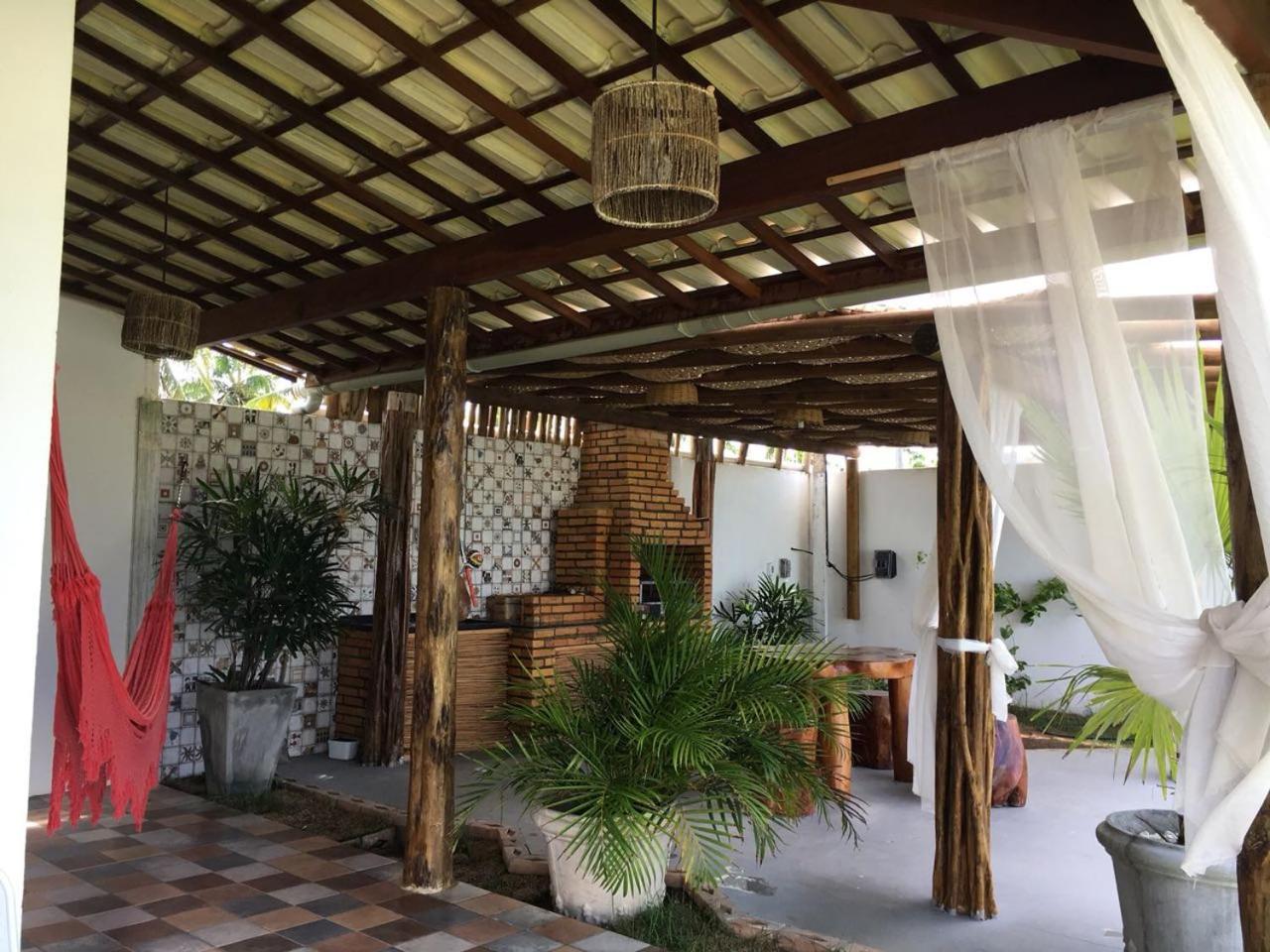 Casa Xie Com Piscina, Churrasqueira E Jardim São Miguel dos Milagres Buitenkant foto